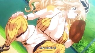 sexy virgin baseball lasbian girls with big boobs and big ass fuck huge dildo dick toys anime hentai