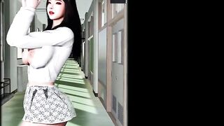 TikTok MMD) IZ*ONE - La Vie en Rose (Sexy Bitch K-pop idol)????