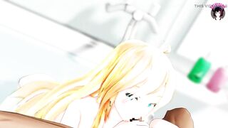 Eye Contact Blowjob (Hentai 3D)