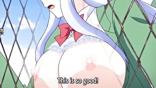 Fuck sexy virgin schoolgirl on school roof big boobs and ass first time sex big dick anime hentai