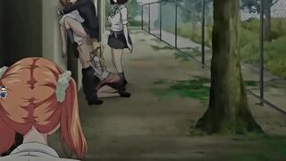 Gangbang My six sexy horny virgin step sisters small tits and ass first time big dick anime hentai