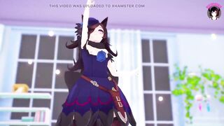 Cute Dance + Sex from Teen Furry Girl (3D HENTAI)