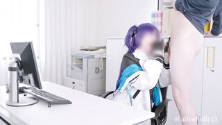 Hayase Yuka Blue Archive Cosplay OfficeLove Hentai creampie compilation