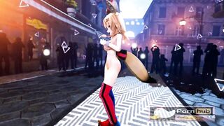 mmd r18 Sex Dance Kimagure Mercy Polka public show for sexy erotic 3d hentai