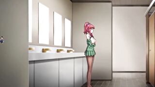 In school toilet room girlfriend big boobs and ass fuck hardcore doogy style big dick anime hentai