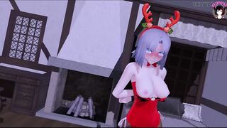 2 Cute Girls Dance + Rough BDSM Sex (3D HENTAI)