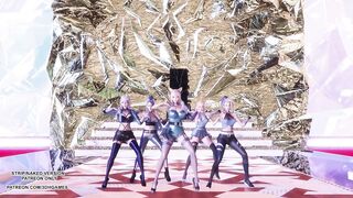 [MMD] MAVE - PANDORA Sexy Kpop Dance KDA Ahri Akali Kaisa Seraphine Evelynn League Of Legends 4K