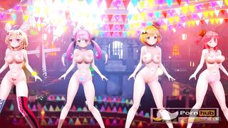 mmd r18 Ghost Dance Hololive girls anal queen 3d hentai