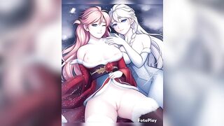 Frozen Anime Pussy