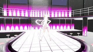 Kiyohime Hentai Dance Fate Grand Order MMD 3D - White Hair Color Edit Smixix