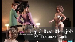 Top 5 - Best Blowjob in video games Compilation Ep.2