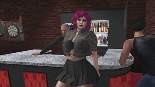 Pantyhose Porn Star Fucks 3 Guys