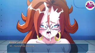 DBZ Kame Paradise 3: Android 21 Titfuck (No Commentary)