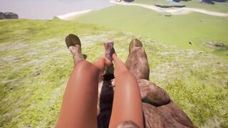 furry footjob pov video view from girl | 3D Porn Wild Life