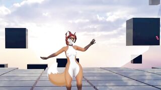 Vrchat Foxie Srtip Tease Dance