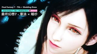 Final Fantasy 7 - Tifa × Wedding Dress × Stockings - Lite Version