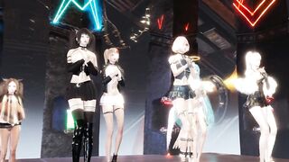 【Girls' Dancer】Higai Mousou Keitai Joshi - Ryoko/Susu/Reika/Kaori/Karin/Mona/Neru