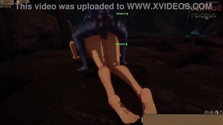 Hentai 3D Game testing clip MudBlood Prologue Unreal Engine 5