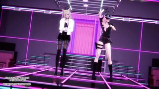 [MMD] Fifth Harmony - Worth It Ahri Seraphine Sexy Hot Dance 4K