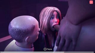 Compilation of sex scenes from the game Cuckold Life Simulator