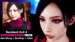 Resident Evil 4 - Ada Wong × Rooftop × Table - Lite Version