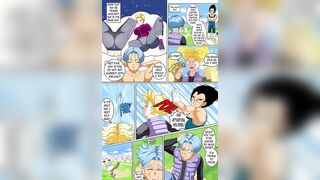 ANDROID 18 BECOMES THE BITCH OF GOTEN AND TRUNKS