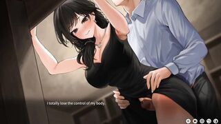 After party my cute horny girlfriend fuck hardcore rough big dick 18+ Anime hentai cartoon sex game
