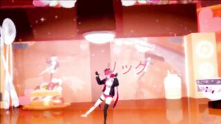 Honkai Impact Griseo Undress Dance Hentai