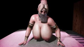 Rachel Huge Hot Boobs (Ninja Gaiden) delicious tits thirsty for hard sex (Thethiccart)
