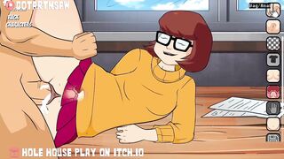 Princess Zelda And Velma Dinkley Creampied In Uniform Thick Thighs - Hole House