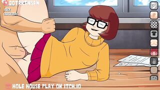 Princess Zelda And Velma Dinkley Creampied In Uniform Thick Thighs - Hole House