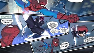 Ohhh, What A Tangled Web(Spider-Man Hentai )