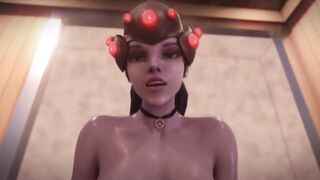 Xordel Widowmaker Sauna delicious intense riding in the sauna sweet hot ass with her tight and wet pussy enjoying tasty