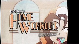 Eri-chan's home workout! (Derpixon)