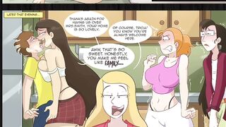 Adult Morty fucks with tricia