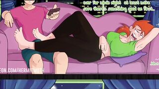 Movie Night with adult Vicky (The Fairly Oddparents Hentai )