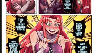 Raven and Starfire rubbing pussys (Teen Titans Hentai)