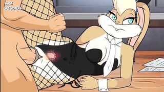Lola Bunny DoggyStyle Reverse Cowgirl Creampie In Bunny Suit - Hole House