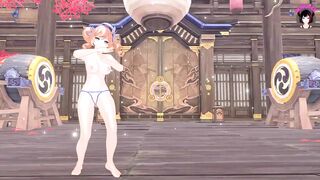 Genshin Impact - Barbara Dancing (3D HENTAI)