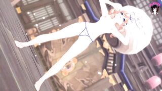 Genshin Impact - Barbara Dancing (3D HENTAI)