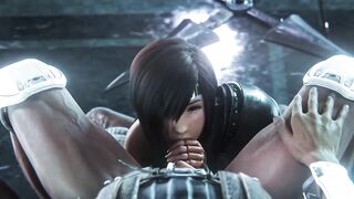 Final Fantasy - Yuffie's Interrogation Techniques (Animation with Sound)