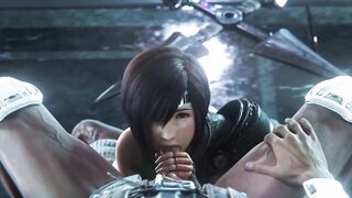 Final Fantasy - Yuffie's Interrogation Techniques (Animation with Sound)