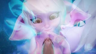 Yordles Vex and Tristana DRINKS YOUR CUM ???? (League of Legends)