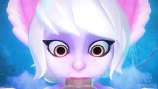 Yordles Vex and Tristana DRINKS YOUR CUM ???? (League of Legends)