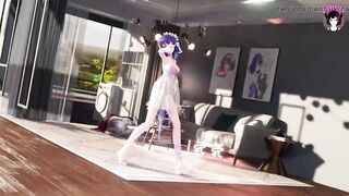 China Cutie Dancing + Gradual undressing (3D HENTAI)