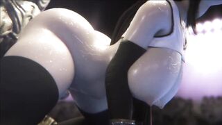 Icedev Tight delicious pussy being drilled by big giant cock for the first time delicious intense sex hard and painful open ass