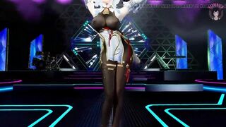 Genshin Impact - Eula - Sexy Dance in Pantyhose