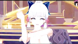 3 Cute Teens Dancing + Disappearing clothes + Sex (3D HENTAI)