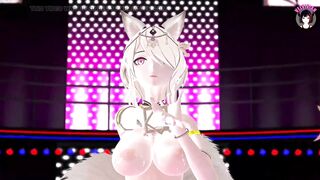 Sexy Cat Girls Dancing Full Nude (3D HENTAI)