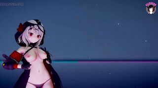 Sexy Teen Dancing Only In Panties (3D HENTAI)